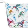 Garden of Hummingbirds 9.1" x 6.9" Small Tote Bag by Artist Richard Shorty