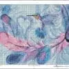 Hummingbird Feathers 19.7" x 15.75" Diamond Art Kit by Artist Carla Joseph