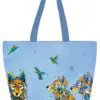 First Encounters 20" x 15" Tote Bag by Artist Micqaela Jones