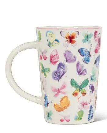 14 oz. Butterfly Tall Mug