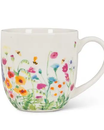 12 oz. Bumble Bee Garden Wide Mug