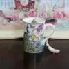 10 oz. Peacock Design Bone China Straight Mug in an Elegant Gift Box