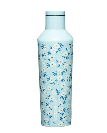 Corkcicle 16 oz. Canteen Ditzy Floral Blue