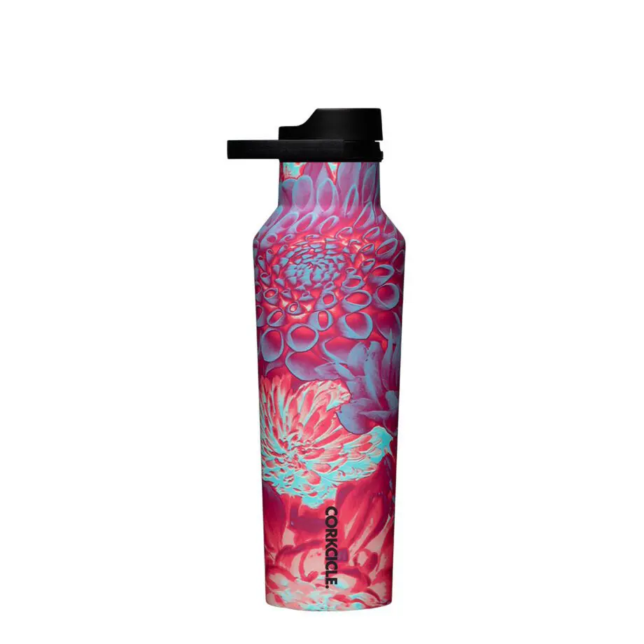 Corkcicle 20 oz. Sport Canteen Dopamine Floral