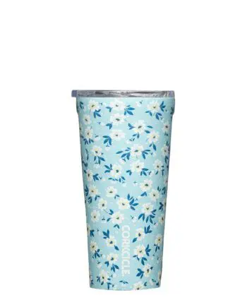 Corkcicle 16 oz. Tumbler Ditzy Floral Blue