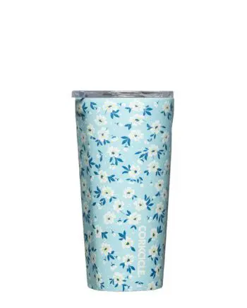 Corkcicle 16 oz. Tumbler Ditzy Floral Blue