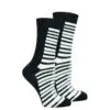 "Piano" Women's Crew Socks by Socks n Socks