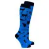 "Shadow Cat" Women's Knee High Socks by Socks n Socks