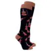 "Violin" Women's Knee High Socks by Socks n Socks