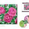 6.3" x 6.3" Rose Bush Diamond Art Kit by Craft Medley