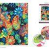 12"x 16" Butterfly Diamond Art Kit by Craft Medley