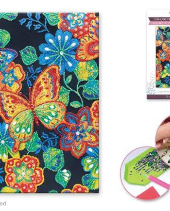 12"x 16" Butterfly Diamond Art Kit by Craft Medley