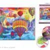 16"x 20" Hot Air Balloons Diamond Art Kit by Craft Medley