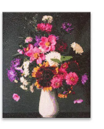 15.8"x 19.7" Bouquet Diamond Art Kit by Craft Medley