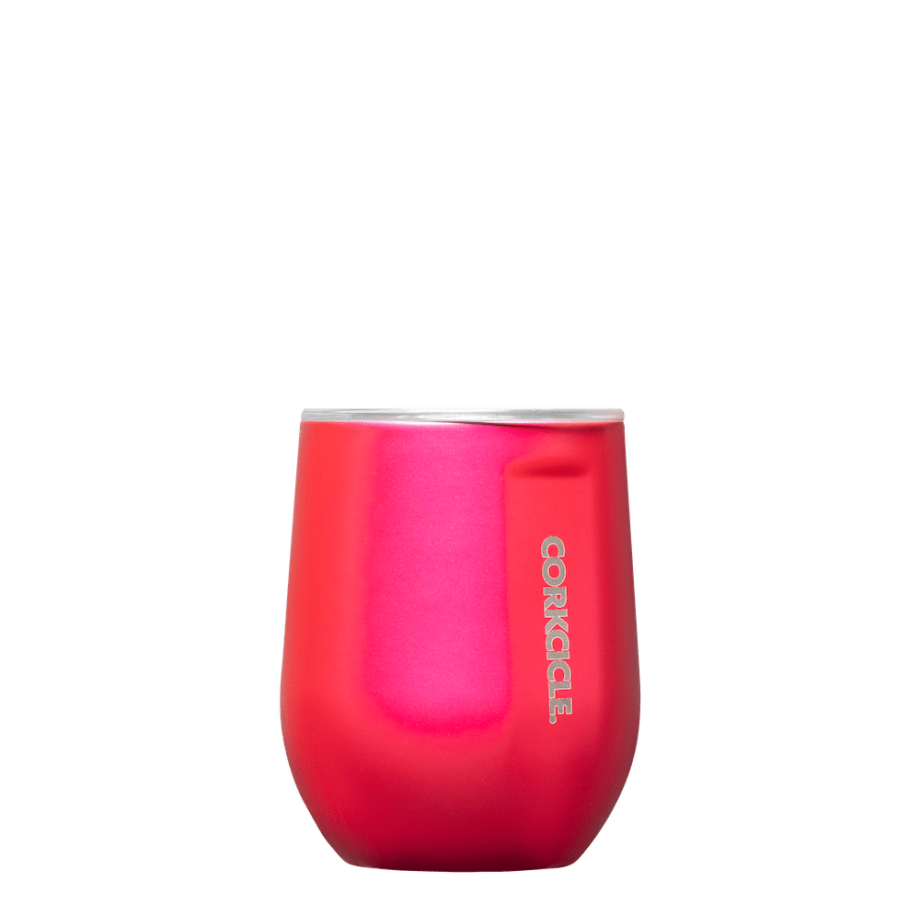 Corkcicle 12 oz. Stemless Wine Tumbler Cherry Blossom