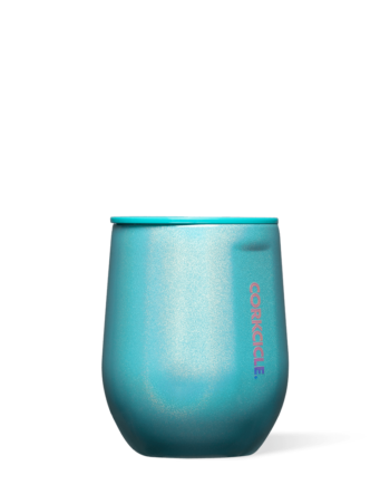 Corkcicle 12 oz. Stemless Wine Tumbler Unicorn Enchanted Tide