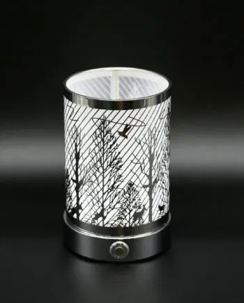 7" Ravine Design LED Aluminum Touch Button Lamp