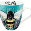 Bumble Bee Signature Mug by Indigenous artist Carla Joseph