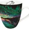 Sky Dance - Traditional Pathways Signature Mug (dog Sleighs) by Indigenous artist Amy Keller-Rempp