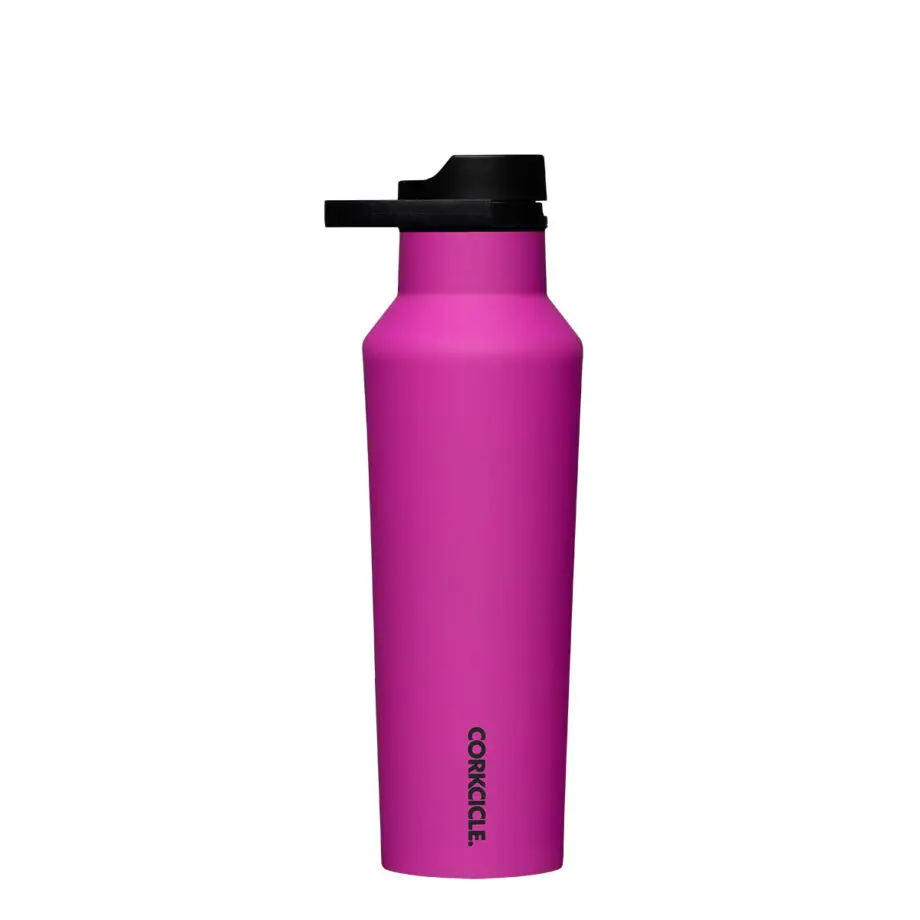 Corkcicle 20 oz Sport Canteen Berry Punch Water Bottle