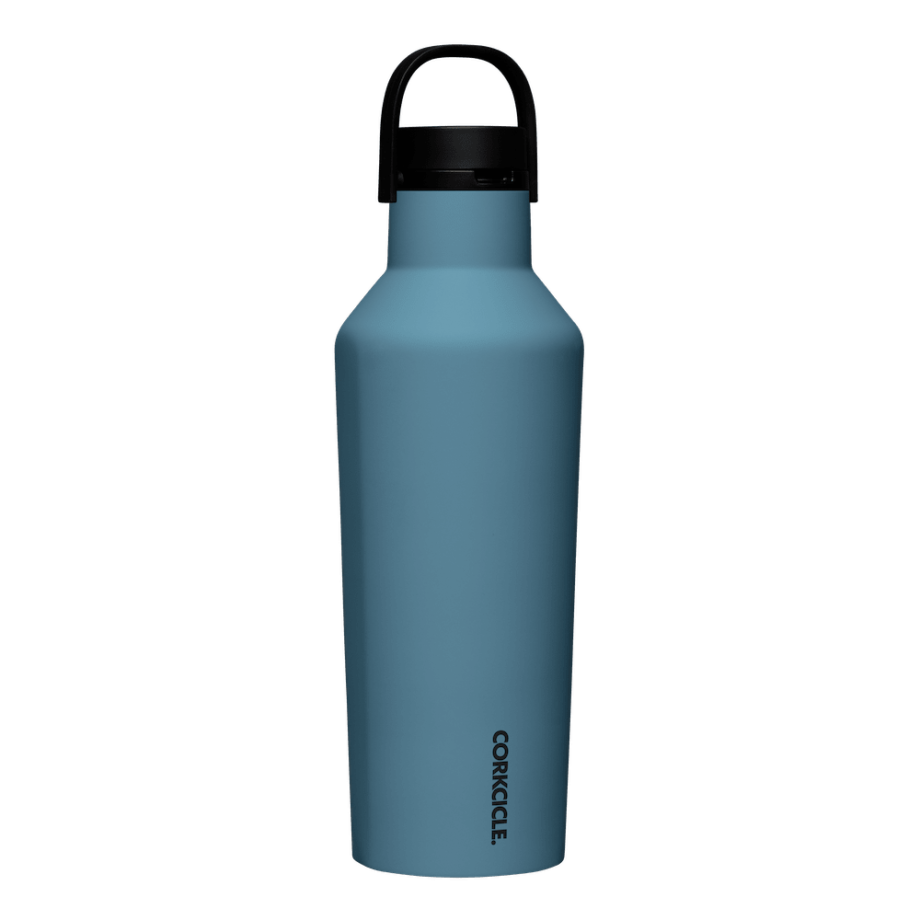 Corkcicle 32 oz Sport Canteen in Storm (Greyish Blue)