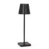 15" Classic Shade LED Table lamp in Black