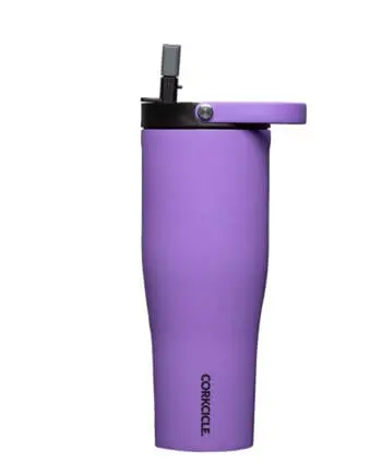 Corkcicle 30 oz Go Cup XL Varsity Purple Tumbler