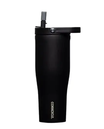 Corkcicle 30 oz Go Cup XL Matte Black Tumbler