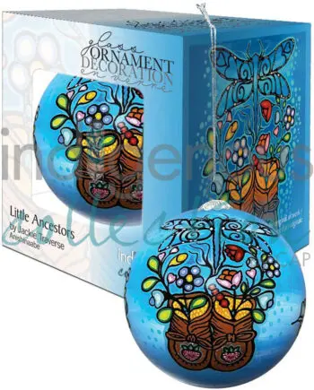 Little Ancestors 8cm Hand painted Ornament designed by Indigenous Artist Jackie Traverse