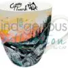 killer whale sunset 18oz mug designed by indigenous artist carla joseph