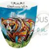 Spirit Bear 18oz mug designed by indigenous artist stephanie white