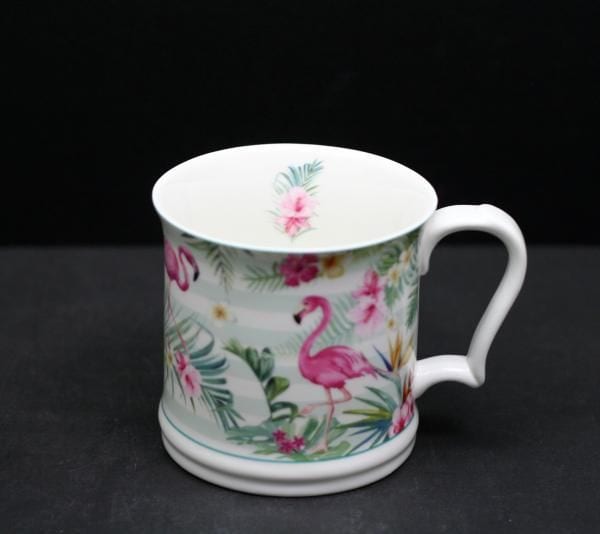 flamingo tea mug 16 oz.