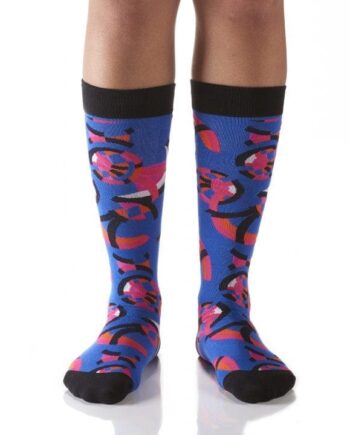 Yo Sox Women's knee-high socks kaledoscope design