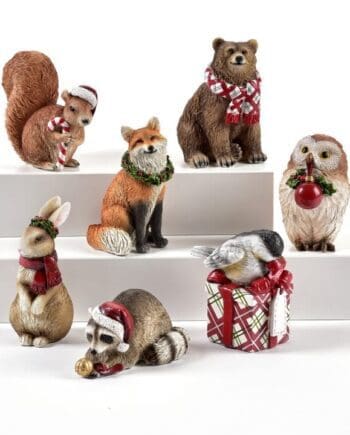 Christmas Animal Collection polystone material