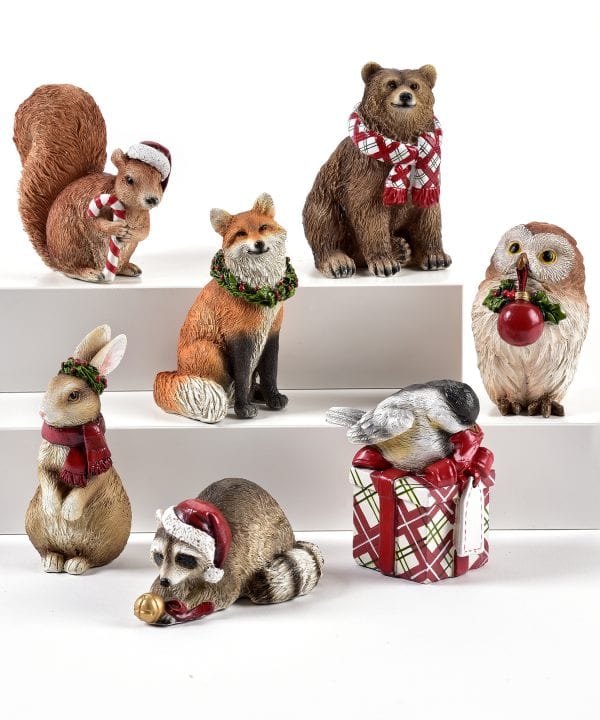 Christmas Animal Collection polystone material