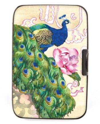 Peacock RFID Armored Wallet by Monarque