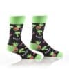 Yo Sox Hula Jam design Men's novelty crew socks