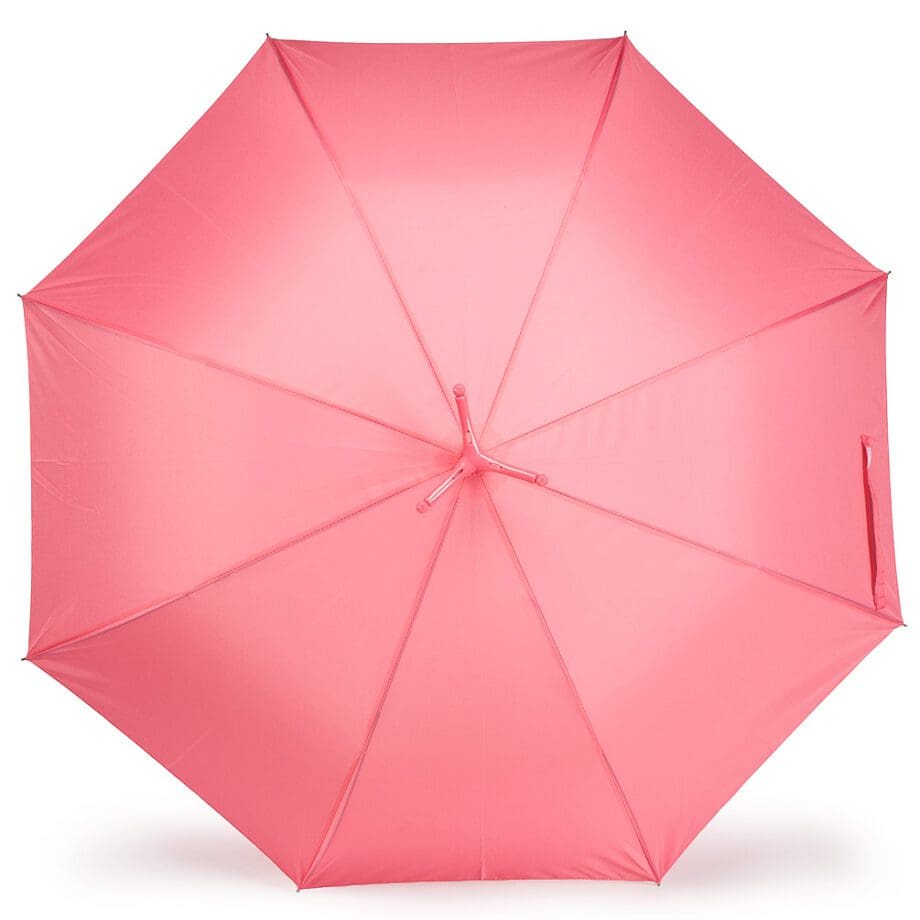 Hot Pink Flamingo Umbrella Tri-pod standing