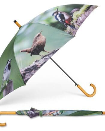 Multi-birds on panels umbrella