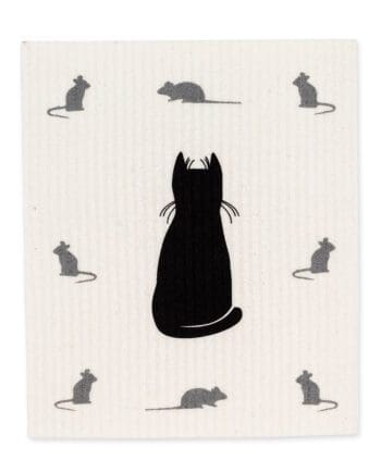 Cat & Mice amazing Swedish Dishcloths