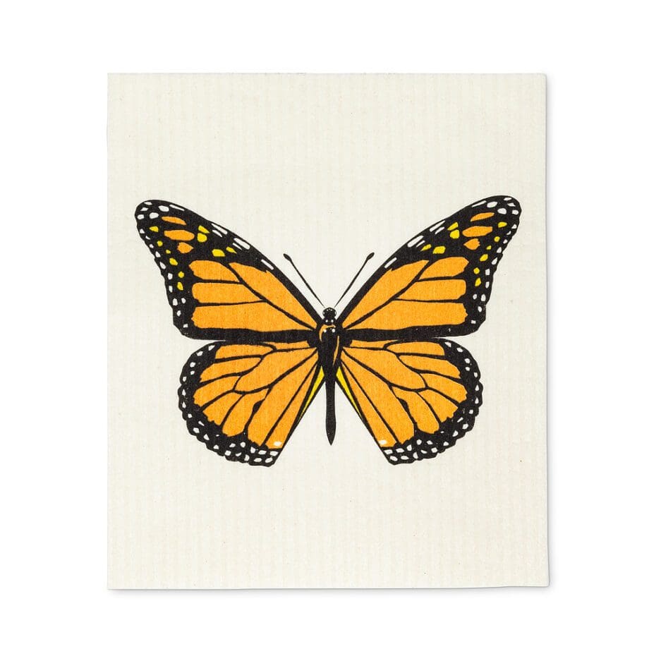 monarch butterfly amazing Swedish dishcloths