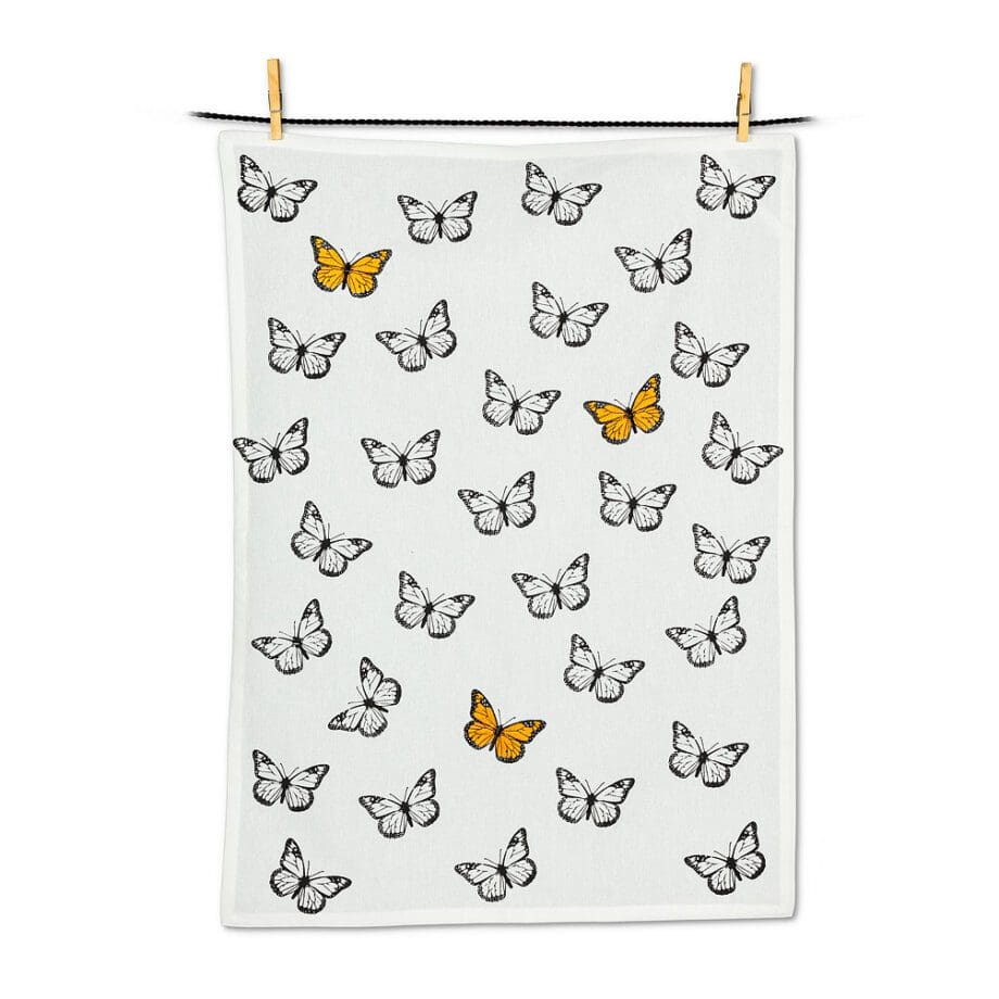 Monarch design Cotton tea towel