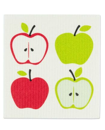 Apples Design Amazing Swedish Dishcloths