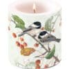 "Chickadee: Small Decorative Candle