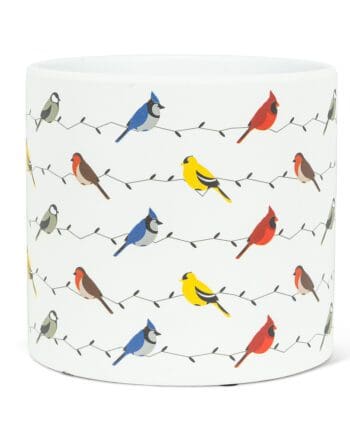 Multi-bird planter large 16.5 cm (6.5") diameter