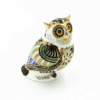 owl decal porcelain figurine