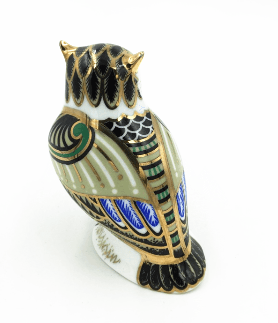 3" Owl Porcelain Figurine