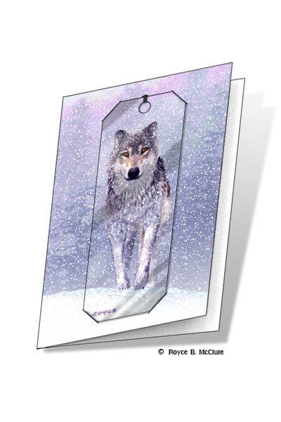 Snow Wolf 3D Gift Card