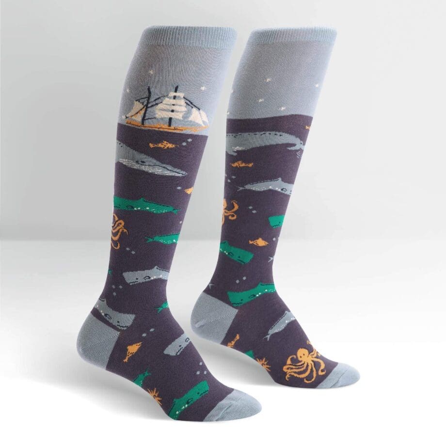 Sea Voyage women's novelty knee high socks