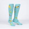 Pretty Birds design women's novelty knee high socks